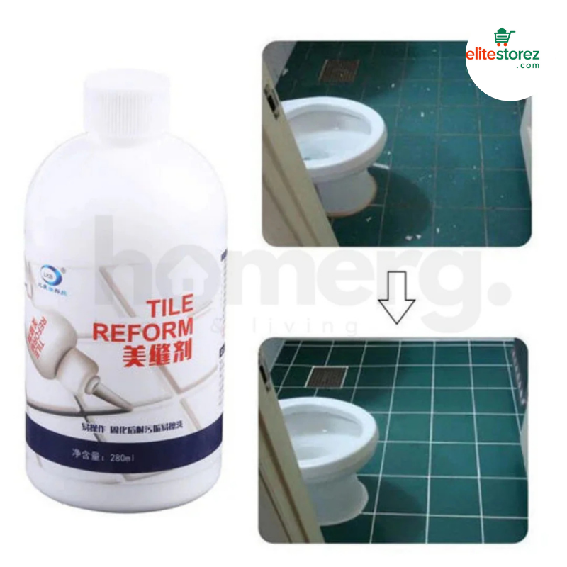 Waterproof Tiles and Wall Gap & cracks Filler                    Large Size Bottle 280ml