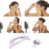 Eyebrow Threading Tool – Modern Plastic Cotton Facial & Body Hair Remover For Women – Random Color