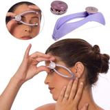 Eyebrow Threading Tool – Modern Plastic Cotton Facial & Body Hair Remover For Women – Random Color