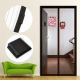 Magic Mesh Deluxe- Hands Free Magnetic Screen Door, Mesh Curtain Keeps Bugs Out